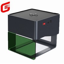 레이저 각인기 조각기 마킹 미니 소형 목재 플라스틱 미니 로고 프린터용 DIY 레이저 타각기 DJ6, 한개옵션0