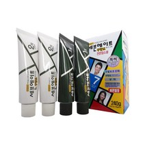 세븐에이트 7분대용량 염색약1제240g+2제240g업소용 무향료, 1개, 세븐6호자연스러운갈색+핸드크림100g