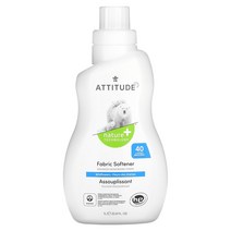 ATTITUDE 리틀 원스 섬유 유연제 야생화 향 40회분 1L(33.8fl oz)