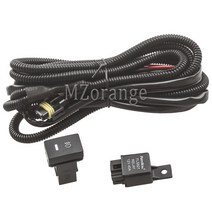 포터2안개등 화물차작업등 안개등포드 포커스 3 용 LED 안개등 2012 2014 크롬 커버 그릴 프레임 헤드 라, 한개옵션1, 02 Wires