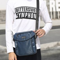 가벼운 남성 숄더백 방수 캐주얼 크로스백