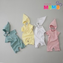 [마마고]아기 골지 니트 바디슈트 베이비바디슈트 여름