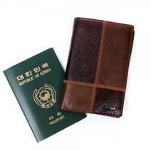 남녀공용 소가죽 여권지갑 장지갑