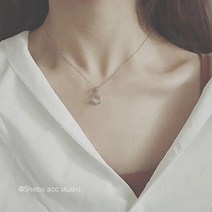 스윗 진주목걸이 여성 심플 펜던트 스타일리쉬 초커 고퀄리티 감각 트윈 쇄골 트렌드