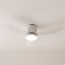 스피아노 샌디 미니 107cm LED DC 우드 실링팬 SCF-SW52070L, 01.바디:화이트/날개:화이트