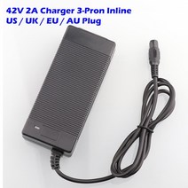 전기 팩 부품 DIY 호환 변환 42V 2A 전기 스쿠터 리튬 배터리 팩 36V 자전거 호버 보드 밸런스 휠체어, 03 42V 2A PHT, 03 UK