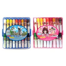 동아 수채화 물감 18색/사출 케이스, 18색/여아용