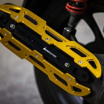 하템몰 전년식 PCX 머플러커버 머플러보호 바이커즈, 21년이후 PCX, 블루