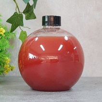 PET - 볼탄 550ml (1개입) 페트병 투명용기 플라스틱병, 블랙