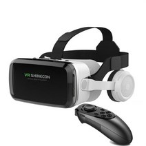 G04BS 무선 VR 안경 3D 가상 현실 상자 Google Cardboard 스테레오 마이크 헤드셋 헬멧 4.7-7.2 