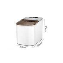 제빙기 카페제빙기 제빙기50Kg 가정용 미니 총알 큐브 기계 저전력 빠른, [01] Black, [03] EU, 01 Black_03 EU