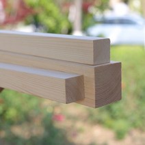 오비끼 방부목 소나무 나무 스트립 단단한 소재 사용자 정의 긴 diy 수제 파티션 용골 광장 로그 판자, 03/소나무 3cm x 5cm, 길이 190cm[1뿌리], 1개