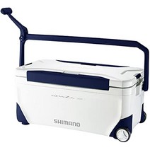 시마노 Shimano 낚시용 쿨러박스 스페이서 라이트 25 - 35L 캐스터 포함, 바퀴가 있는 35리터ml, 화이트