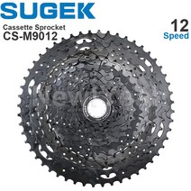 스프라켓 자전거체인 휠셋 크랭크 SUGEK 11/12/13 속도 카세트 스프로킷 50/52T DEORE M5100 CS-M9011 12 1
