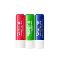 바세린 립케어 립밤 1+1+1 (오리지널 알로에베라 로지립스), 오리지널+로지+알로에베라
