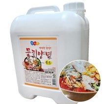 청지기 물회양념소스 14kg 말통 물회 양념장 달콤 새콤한 맛 쪽빛누리, 1개