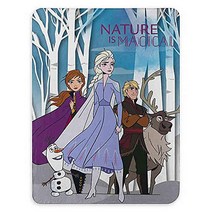 Northwest Disney Frozen 2 Forest Walk Fleece Throw Blanket, 1