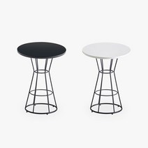 디자인7015 원형 바테이블 600 2 color 착불, 블랙