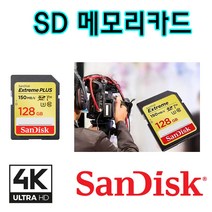 파나소닉 루믹스 DC-GH6 카메라 호환 4K 녹화전용 128G SDXC 메모리카드, 샌디스크 Extreme SDXC UHS-1 128GB