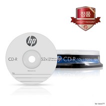 [노띵크]HP CD-R 700MB 52배속 10장케이크/공CD, 상세페이지 참조