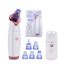 뷰티디바이스페이셜 진공 블랙 헤드 리무버 모공 클리너 초음파 피부 스크러버 진동 페이스 주걱 캐비테이, 03 Type 2