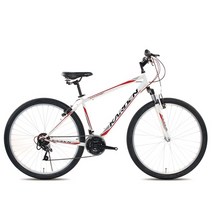 뮤트 MTB 자전거 카르덴 650SF(썬런 21단), 블랙+레드-27.5인치
