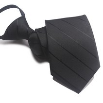 보우쌘 남성용 고급 슬림 자동 지퍼 넥타이 모음 51종 8cm
