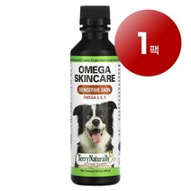 리암마켓 Terry Naturally 테리 내추럴리 강아지용 민감성 피부 털 건강 관리 보충제 오메가 236ml 1팩