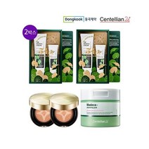 [메가뷰티] 동국제약 마데카크림 대2+중2+쿠션 21호 2개+클렌징
