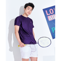 (예약판매)요넥스 티셔츠 2023SS 231TS037U DARK PURPLE 공용 배드민턴 경기복 반팔 티셔츠 오남스포츠