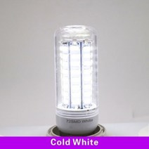 E27 E14 LED 옥수수 전구 24 36 48 56 69 72 SMD 5730 220V 램프 샹들리에 촛불 조명 봄비야, 차가운 흰색, 24LED, E14 220V