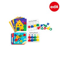 이디엑스에듀케이션 아동용 볼트와너트 활동 메가블럭 세트 50158, 혼합색상