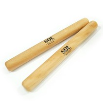 SOL 클라베스 나무 리듬스틱 SOL-CLAV, 1세트