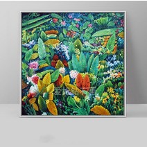 세계명화 DIY 보석십자수 유럽식 세계명화 DIY 스퀘어 다이아몬드 아쿠아 모네 가든 시추점 드릴링-96193, 하이엔드 스퀘어 큐빅:120X120cm