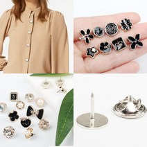 뱃지 뱃지핀 뱃지고정핀 배찌 뺏지 브로치, 1개, 뱃지-51