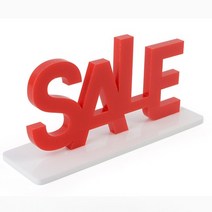 TWKL 스탠드형 아크릴 SALE 표지판
