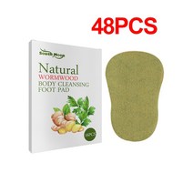 풋케어 약쑥 지친발 발각질 발바닥 발파스 독소 발 디톡스 풋 패치 16-48 개 천연 쑥 바디 클렌징 패드 스트레스 해소 수면용 셀프 히팅 패치 Kee, 02 48pcs
