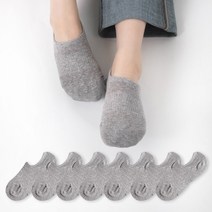 시너싹스 안벗겨지는 앞뒤 보강 직각 뒤틀림방지 페이크삭스 덧신 양말 8켤레