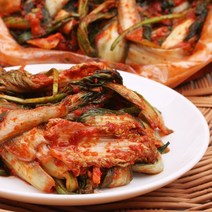 얼갈이김치 3kg 팔팔마켓 전라도 보성녹차 단배추김치, 1개