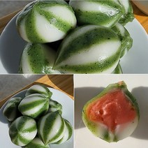 굳지않는 과일맛 후르츠 한입 떡 고단백 건강간식 견과류 국내산멥쌀100%, 블랙수박맛송편