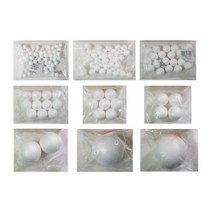 경원상사 우드락공 스티로폼공 10사이즈(10mm~120mm), 1개, 120mm