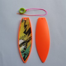서핑보드 바다 자동차 창문 용 손가락 서핑 보드 미니 에어 윈드 장난감 서퍼 지판, 11 A orange
