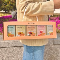 도밍고 러블리 기프트 세트 스페인 도밍고 차 선물세트 20티백 x 5종 100티백 어린이집 선물 답례품, 20티백 꿀캐모마일 2개, 20티백 꿀페퍼민트 2개, 20티백 꿀캐모마일 1개