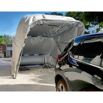 6m 돔형 접이식 차고 주차장 야외 방수 텐트 창고, 대형 6m 아연 도금