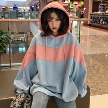 오버핏 후드티 김고은 유미의세포들 스타일 여자 중학생 티셔츠 따뜻한 겨울 맨투맨