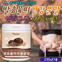 엘 L 카르니틴 엘라그산 국내산 발효율피 밤껍질 가루 건강 영양 보충 제 밸런스 카르티닌 발표율피 분말 파우더 50대 60대 70대 중년 노년 필수 식이섬유 무기질 섬유소 풍부