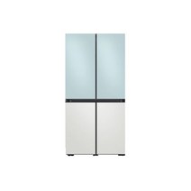 [하이마트] 삼성 비스포크 냉장고 4도어 프리스탠딩 RF85B9121AP (874L 코타모닝블루＋코타화이트)