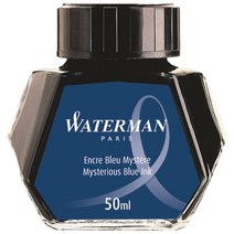 워터맨 만년필 병잉크 50ml, 군청, 1개