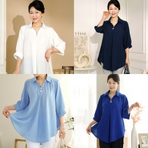 로즈맘 [엄마옷 로즈맘] 루테진주카라블라우스