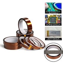 단열재 단열필름 접착식 보온재 바닥 외벽 고온 열 BGA 테이프 폴리이 미드 접착제 절연 내열성 3d 프린팅, [01] 30M, [02] 5mm